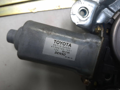 2004 Toyota Corolla Rear Door Window Motor Regulator Driver Side Left OEM