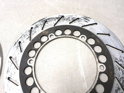 1994 Yamaha Virago Xv1100 Left & Right Front Brake Disc Pair OEM