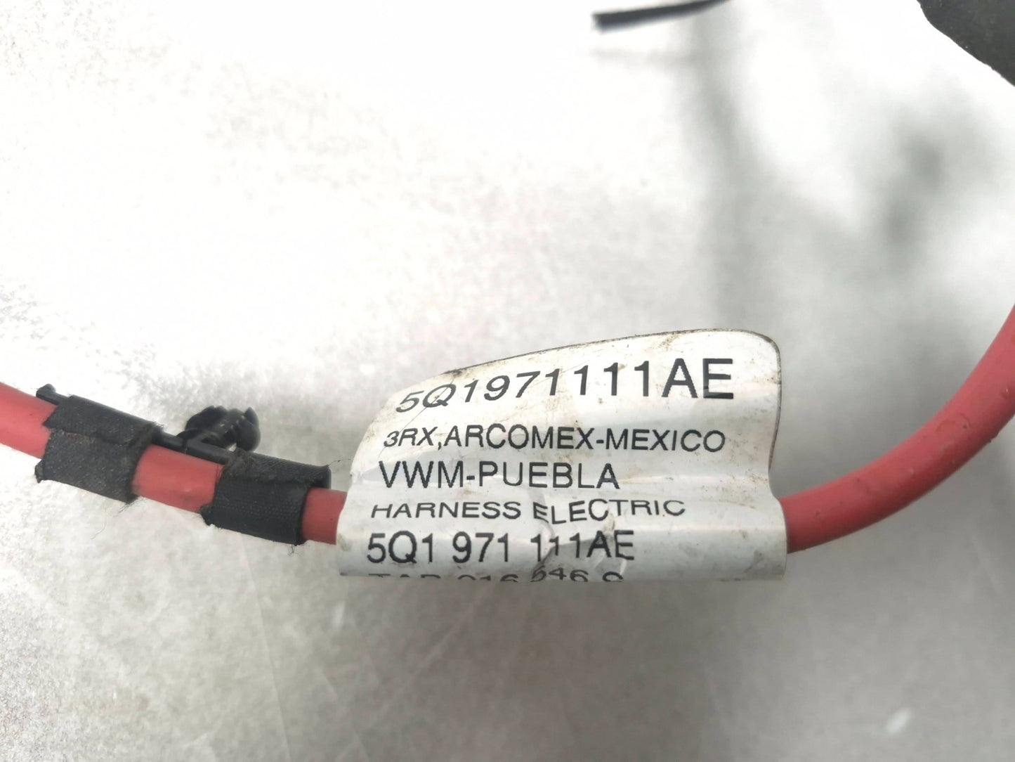 2015 Volkswagen Golf Power Steering Wiring Harness OEM