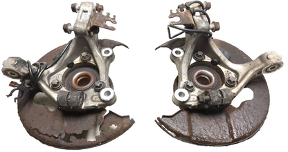 2007 Saab 9-5 Aero Front Spindle Knuckle Wheel Hub 2pcs OEM