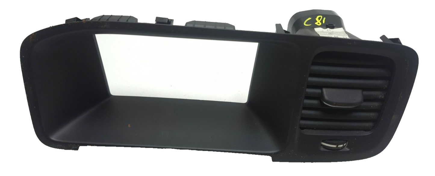 2013 Volvo S60 Dashboard Center Display Trim Bezel W/ Air Vent Grille OEM
