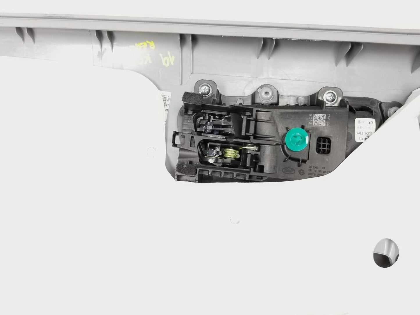 2019 Hyundai Kona Rear Passenger Door Panel OEM