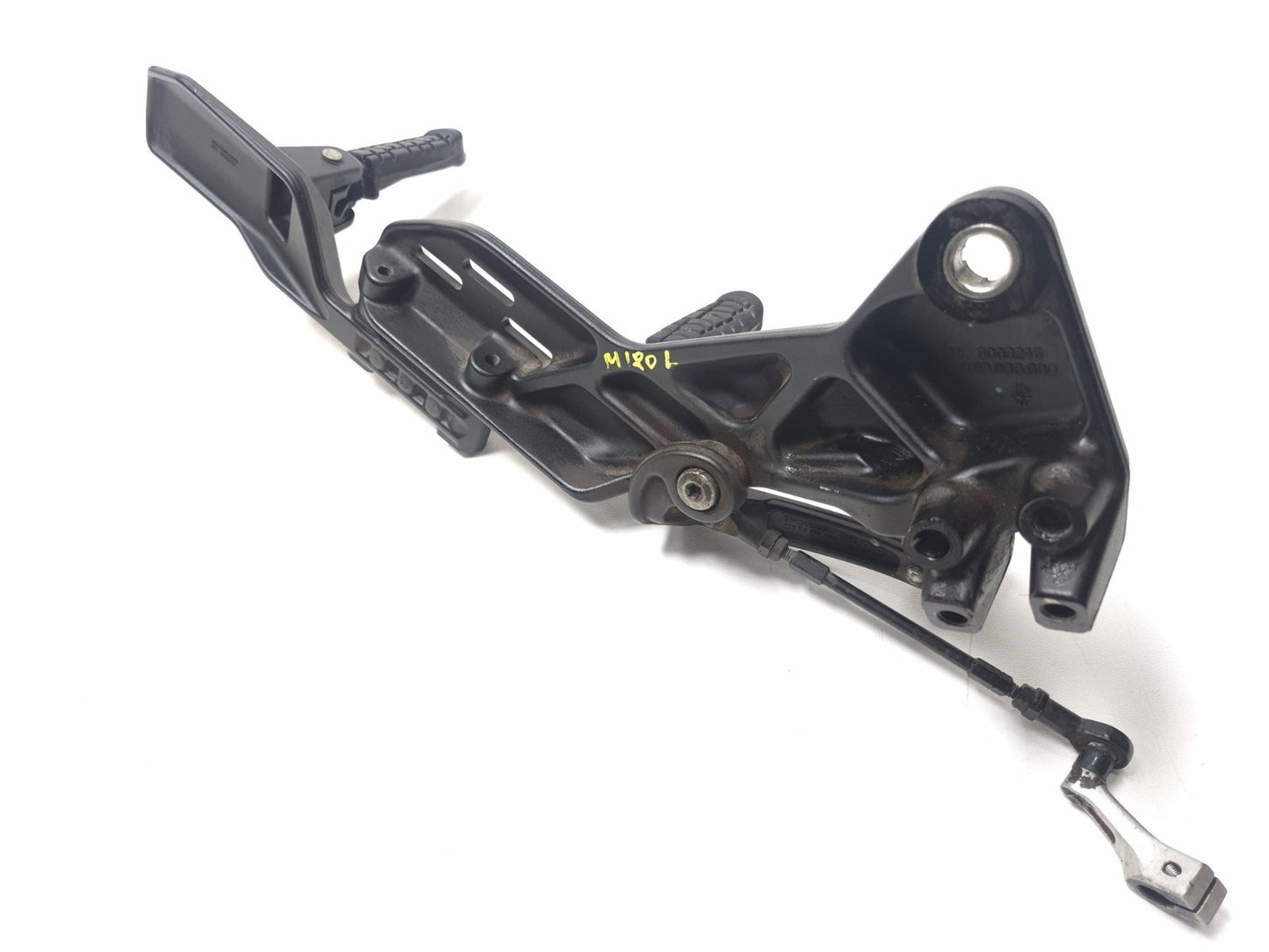 2018 Husqvarna Svartpilen 401 Left Footrest Mount W/ Gear Shift Lever Assy OEM