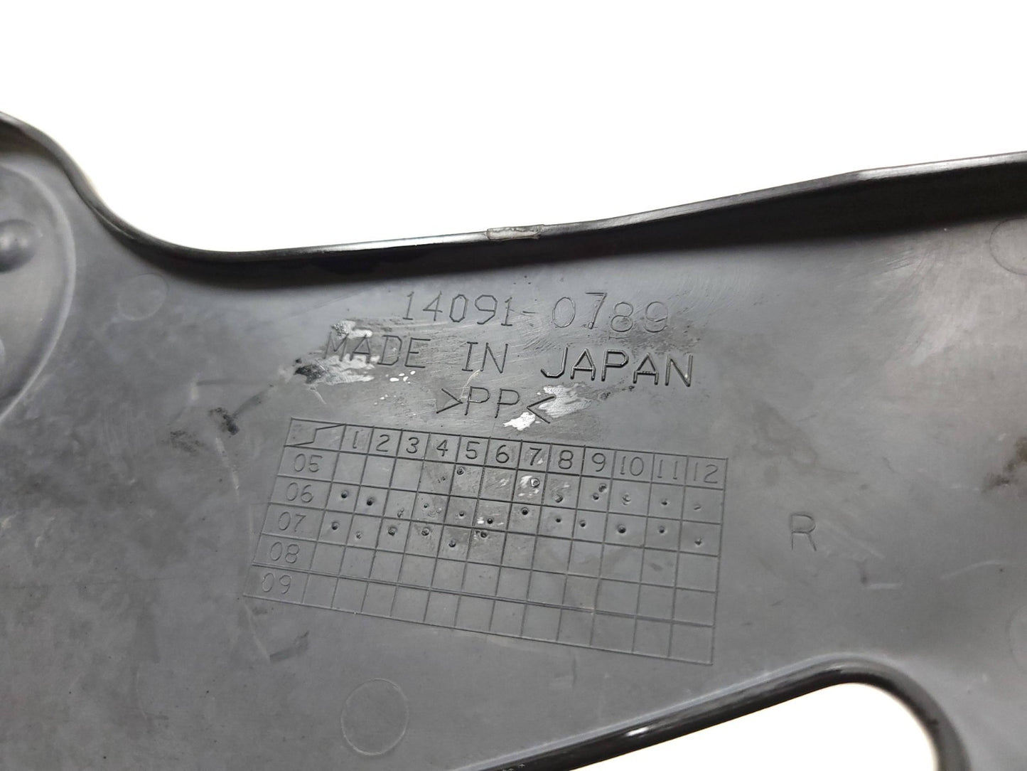 06 - 08 Kawasaki Ninja 650 Ex650 Right Side Cover Fairing 3pcs OEM