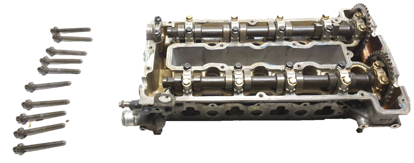 2007 Saab 9-5 Aero Engine Cylinder Head W/ Camshaft OEM