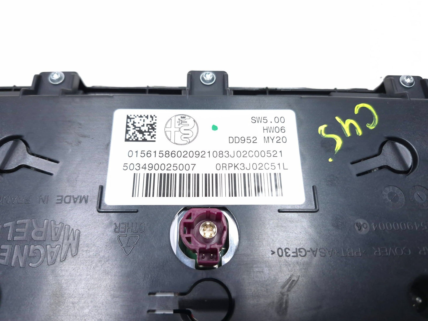 2021 Alfa Romeo Giulia Dash Navigation Center Display Screen Monitor Oem✅