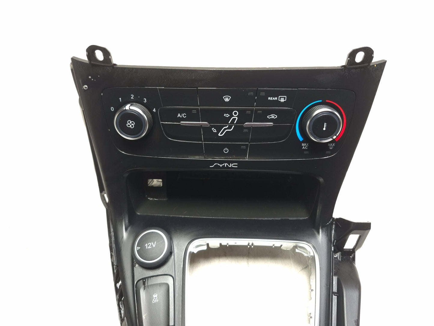 2017 Ford Focus Heater A/c Climate Control Temperature Switch W/ Trim Bezel OEM