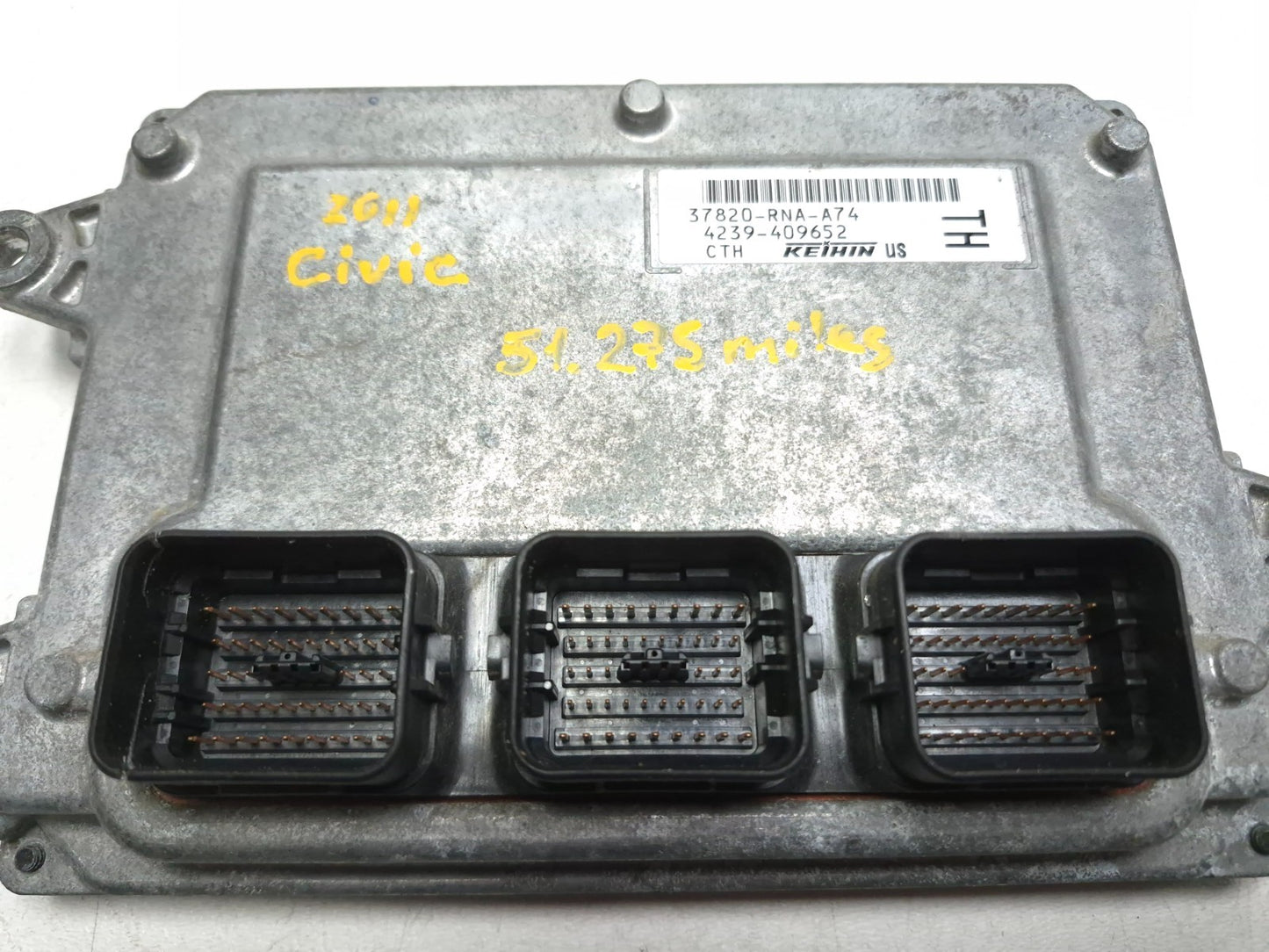 2009 Honda Civic Ecu Engine Control Module Computer OEM