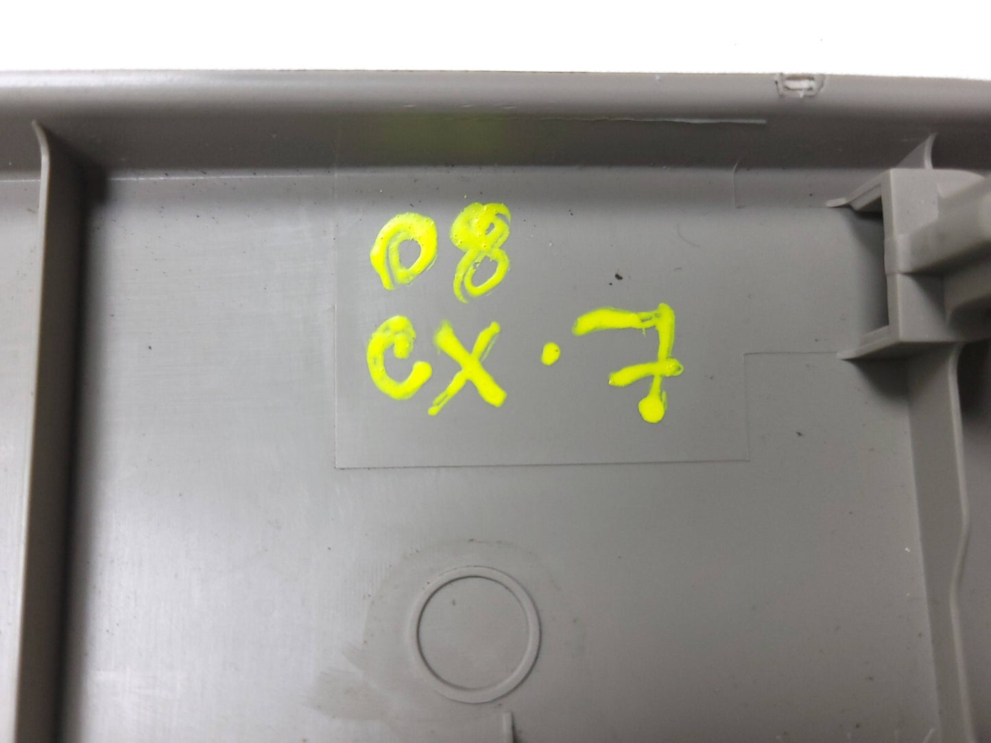 2009 Mazda Cx-7 Liftgate Lower Trim Panel & Bracket 6pcs OEM