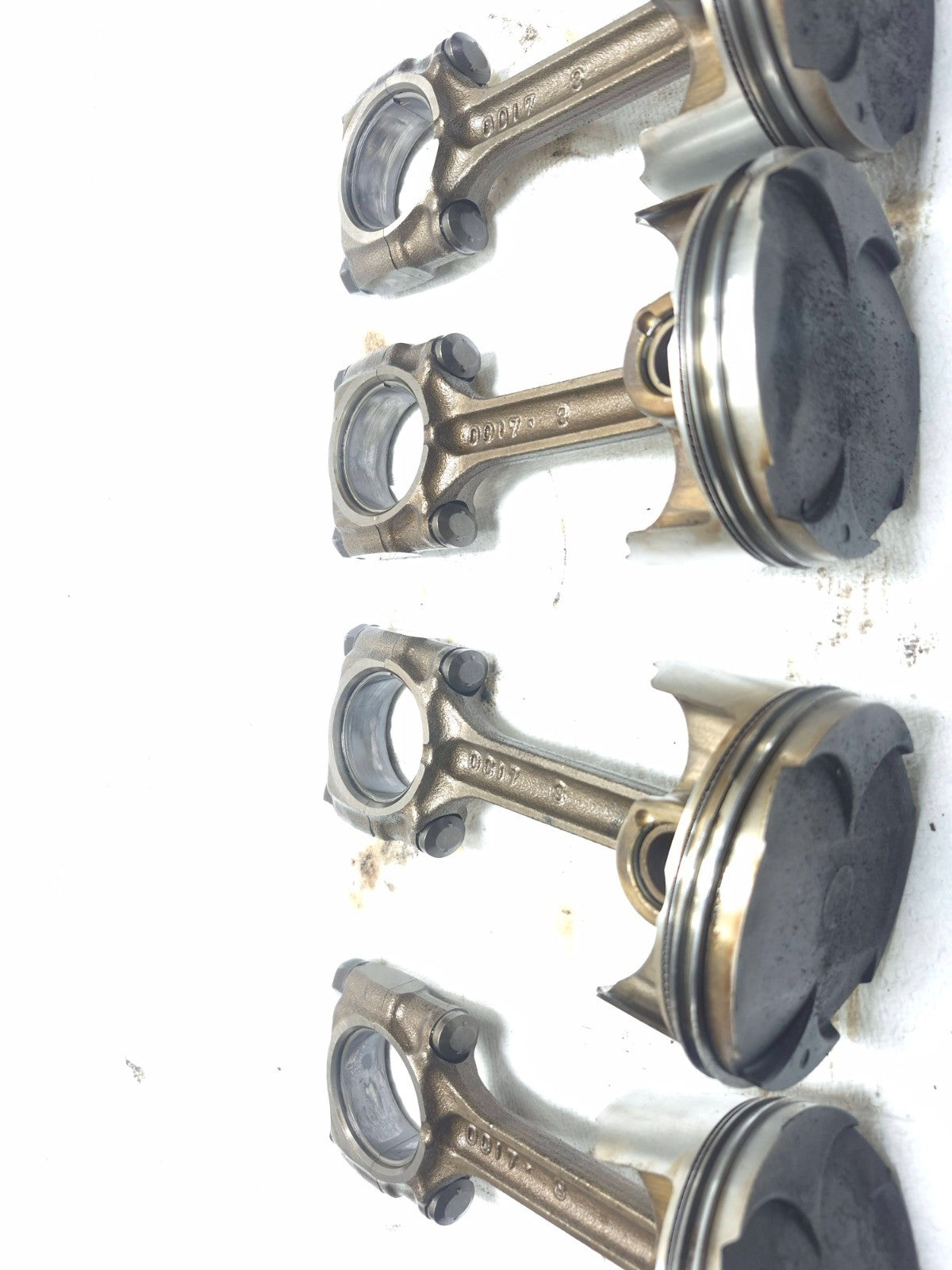 2005 Kawasaki Ninja Zx 10r Piston W/ Connecting Rod 4pcs OEM