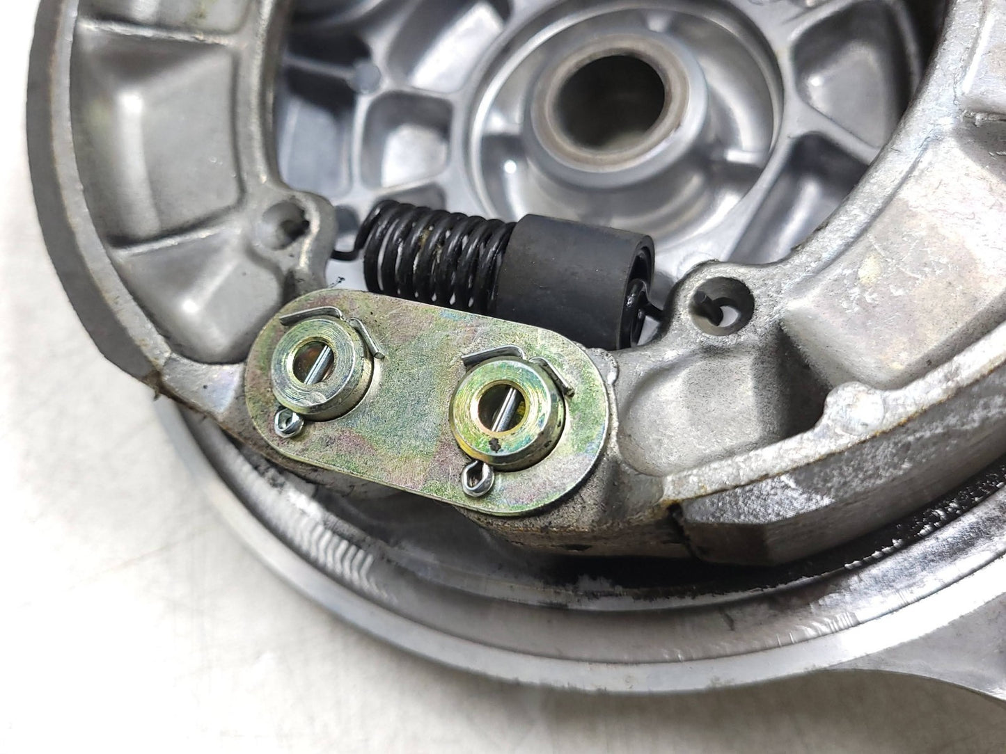 2002 Honda Magna Vf 750c Rear Brake Panel Drum OEM