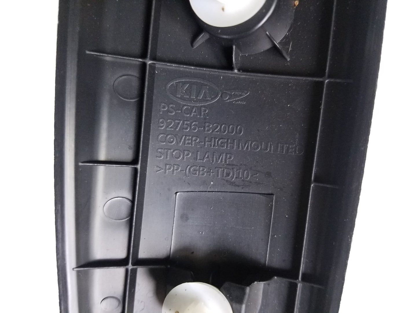 2014 - 2019 Kia Soul 3rd Brake Stop Light Lamp Cap Cover Trim OEM