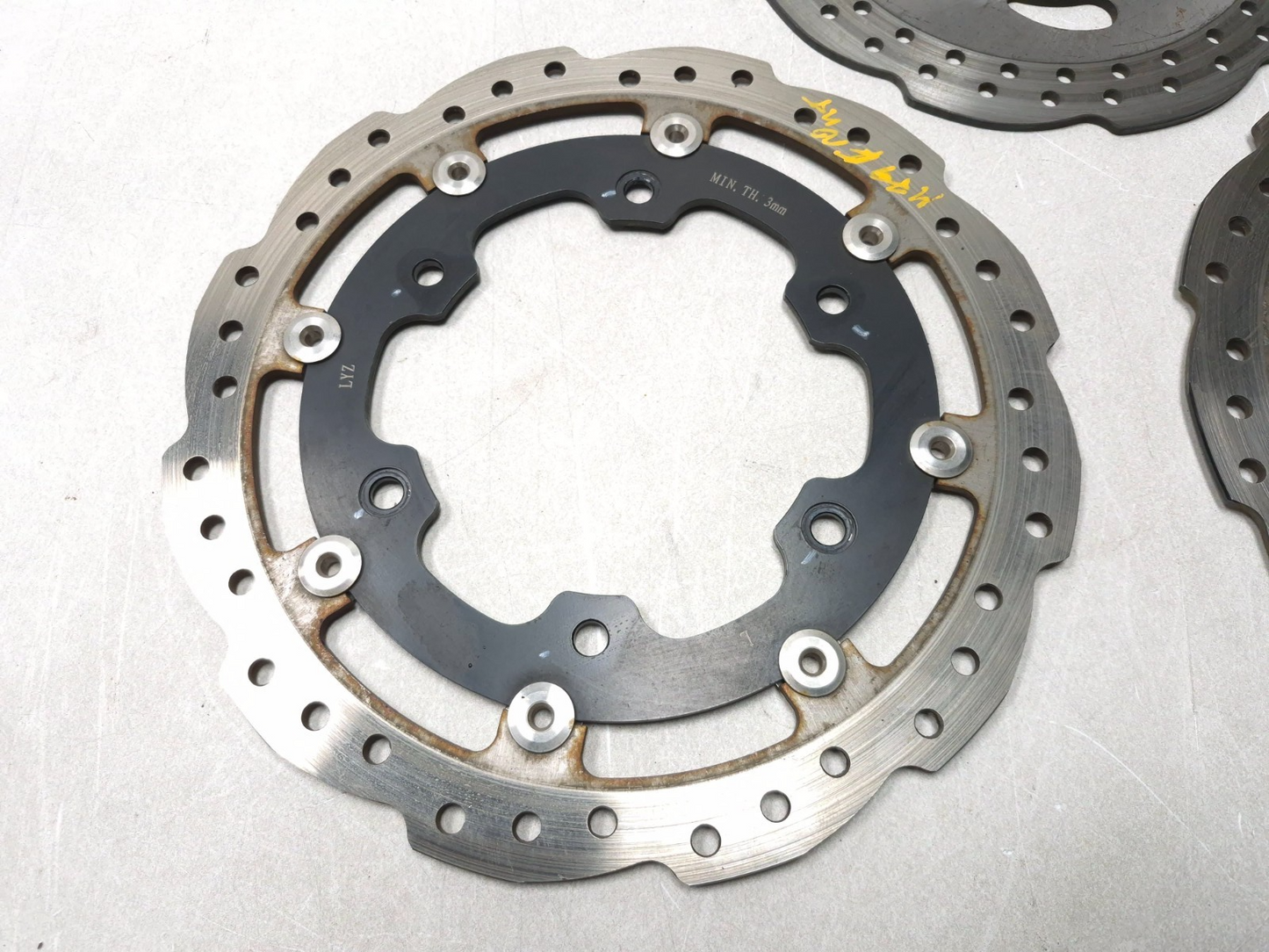 2023 Csc Rx3 Rx4 Adventure Rear & Front Brake Disc 3 Pcs OEM