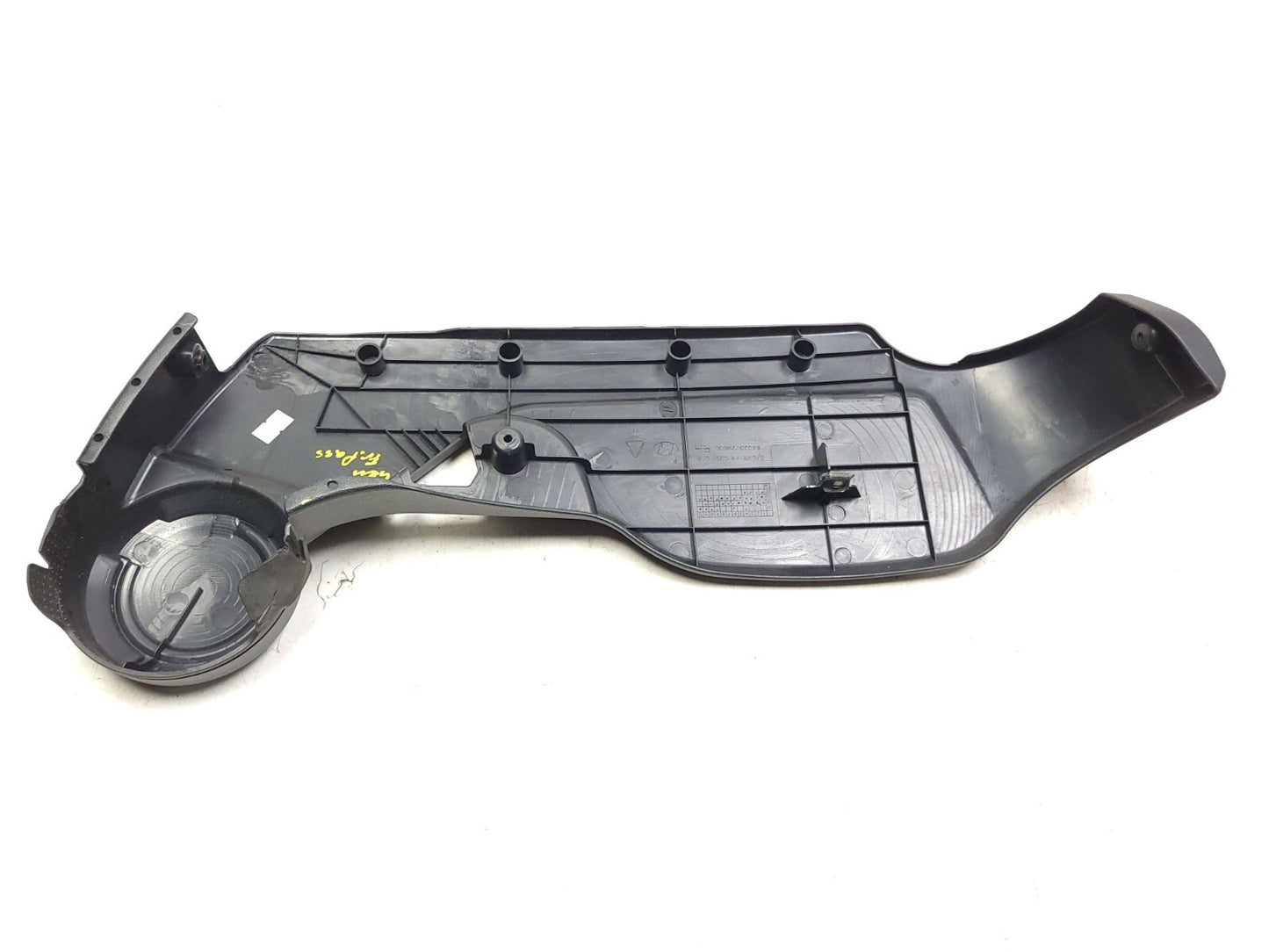 2011 Hyundai Genesis Seat Side Trim W/ Guide Sleeve & knob Front Passenger OEM