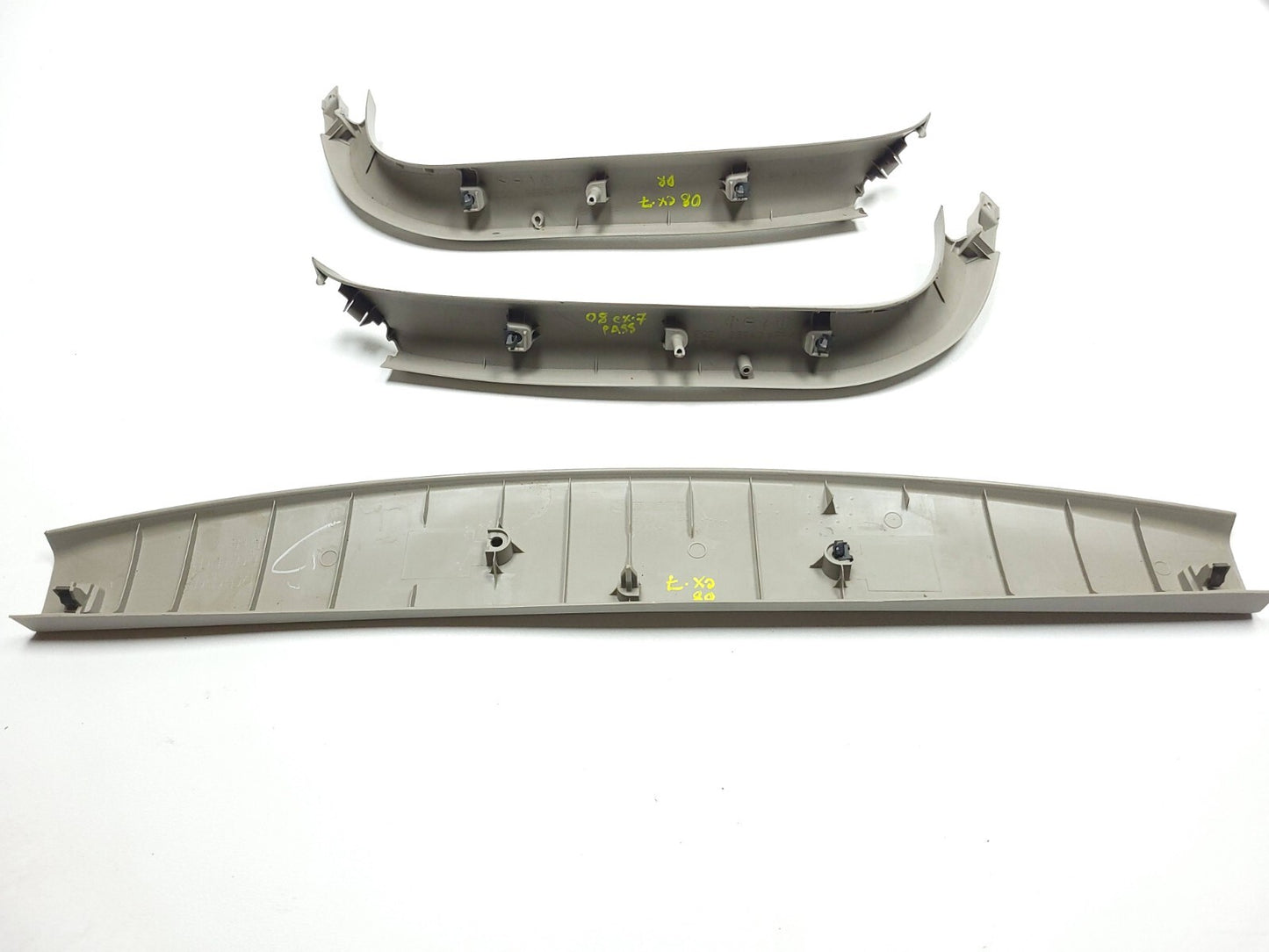 2009 Mazda Cx-7 Liftgate Lower Trim Panel & Bracket 6pcs OEM