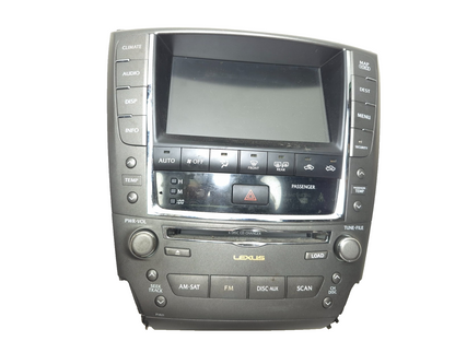 2009 Lexus Is 250 Radio Cd Nav/info Screen Headunit OEM