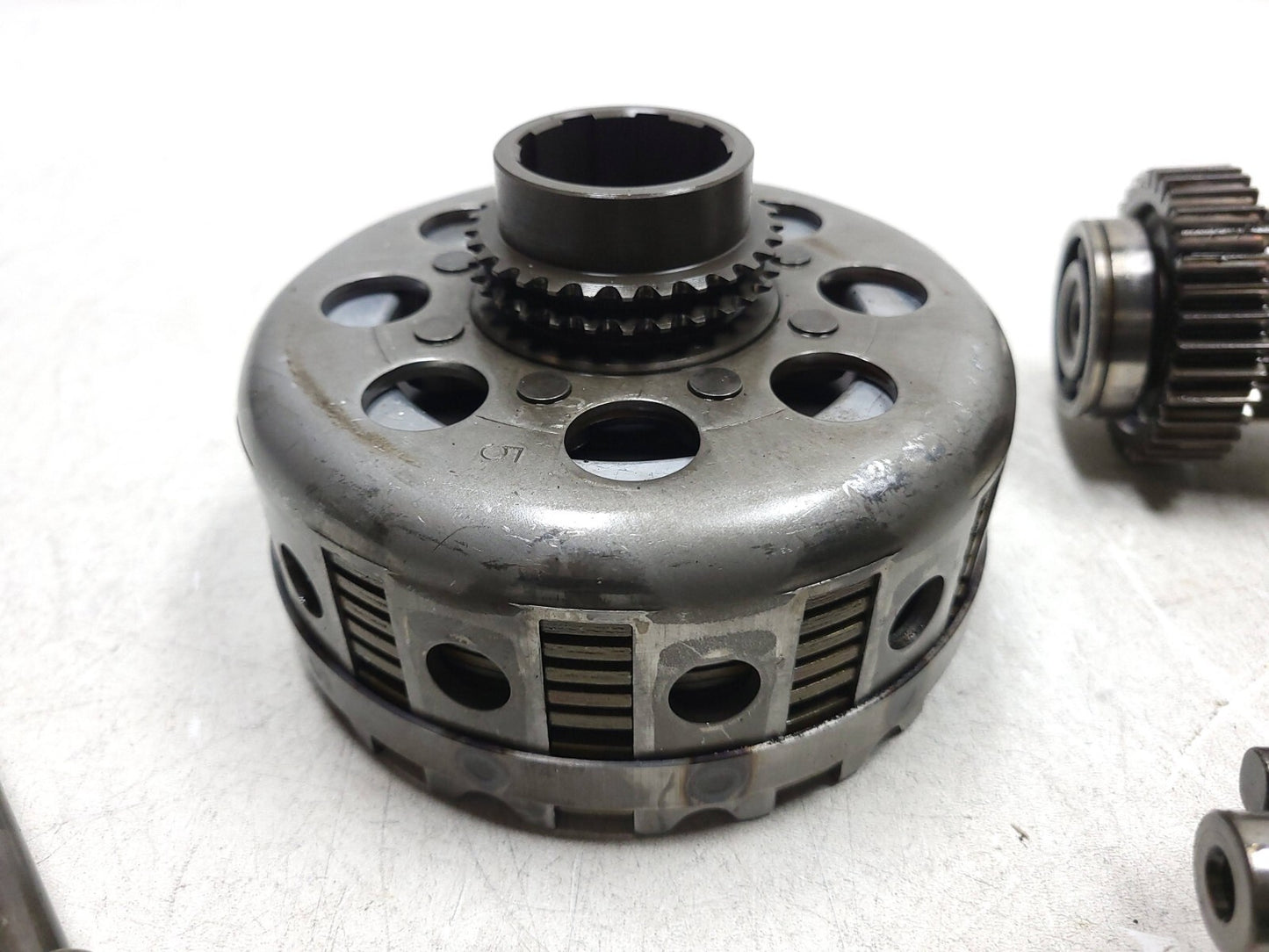 1984-1987 Honda Gl1200 Goldwing Transmission Misc Gears Shift Drum & Clutch OEM