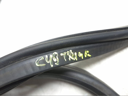 2013 BMW 328i F30 Sedan Trunk Lid Weatherstrip Seal OEM