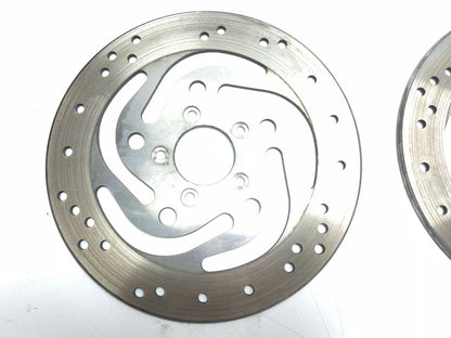 2000-2007 Harley Davidson Electra Glide Flht Brake Disk Rotor Front & Rear 3pcs