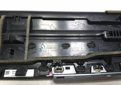2020 Tesla Model 3 Dashboard Wood Trim Panel 1619569-00-a OEM
