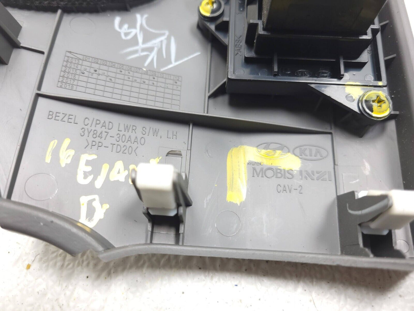 14 15 16 Hyundai Elantra Active Eco Traction Dimmer Switch W/ Trim OEM