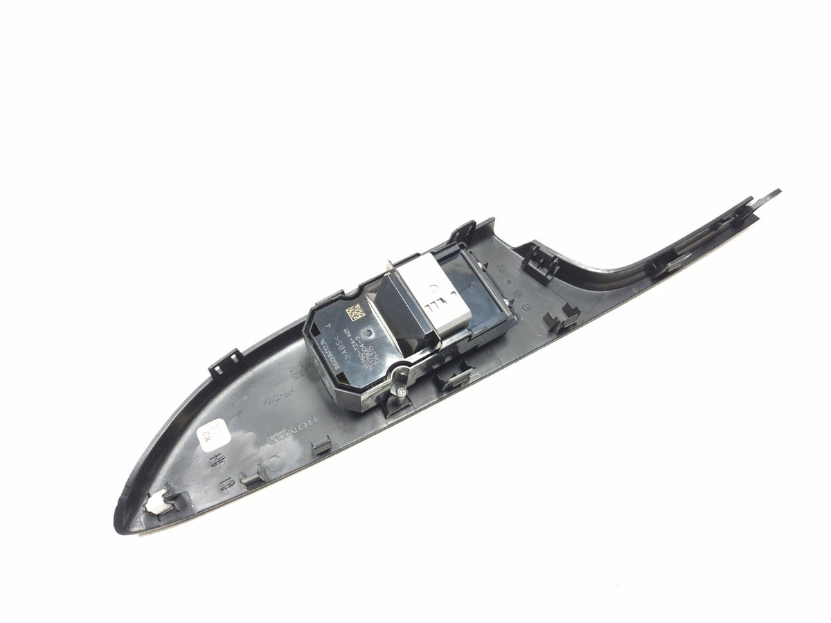 2017 Honda Accord Front Door Window Switch W/ Trim Passenger Side OEM