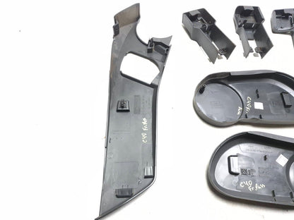2010 Dodge Caliber Front Right Passenger Seat Trim Cover Panel 8pcs OEM