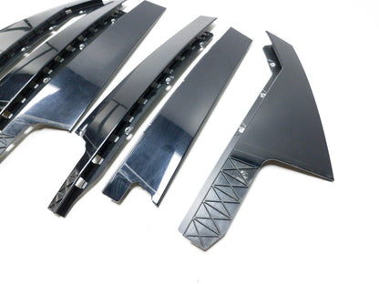 2014 Fiat 500l Door Pillar Molding Cover 6pcs OEM