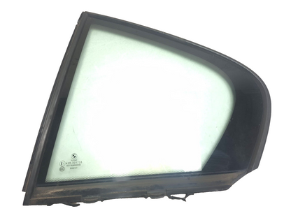 2013 BMW 328i F30 Rear Door Fixed Quarter Window Glass Left Driver Side OEM