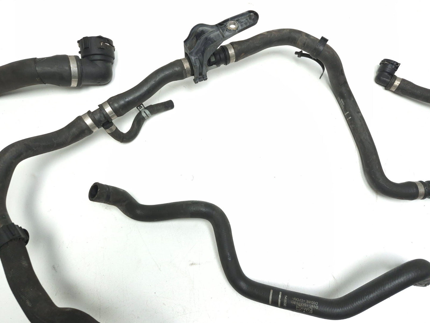 2016 Ford Transit Connect 2.5l Coolant Hose Line Pipe Set OEM