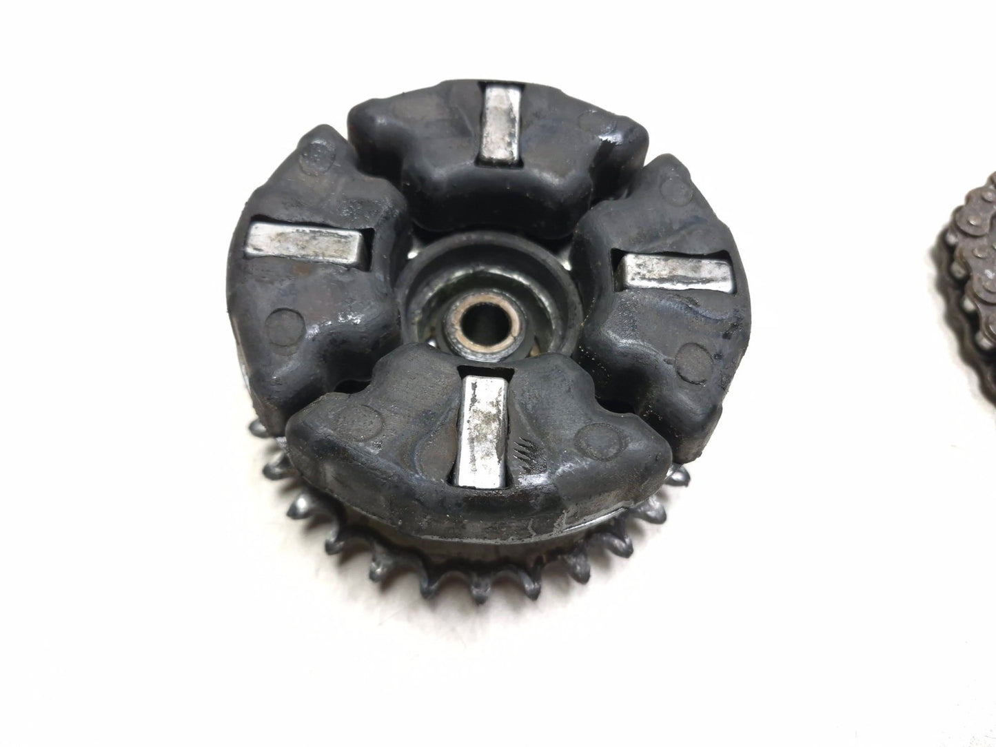 2021 Kawasaki Z125 Pro Br125j Rear Hub W/ Sprocket Assy & Drive Chain OEM