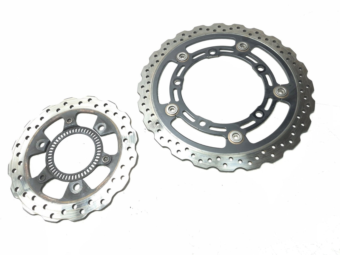 2019 Kawasaki Z400 Er400 Brake Disc Rotor Front & Rear Pair OEM