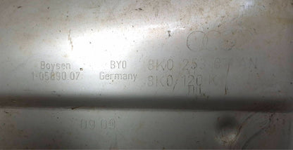 2010 Audi A5 3.2l Coupe Rear Exhaust Muffler Right Passenger Side OEM