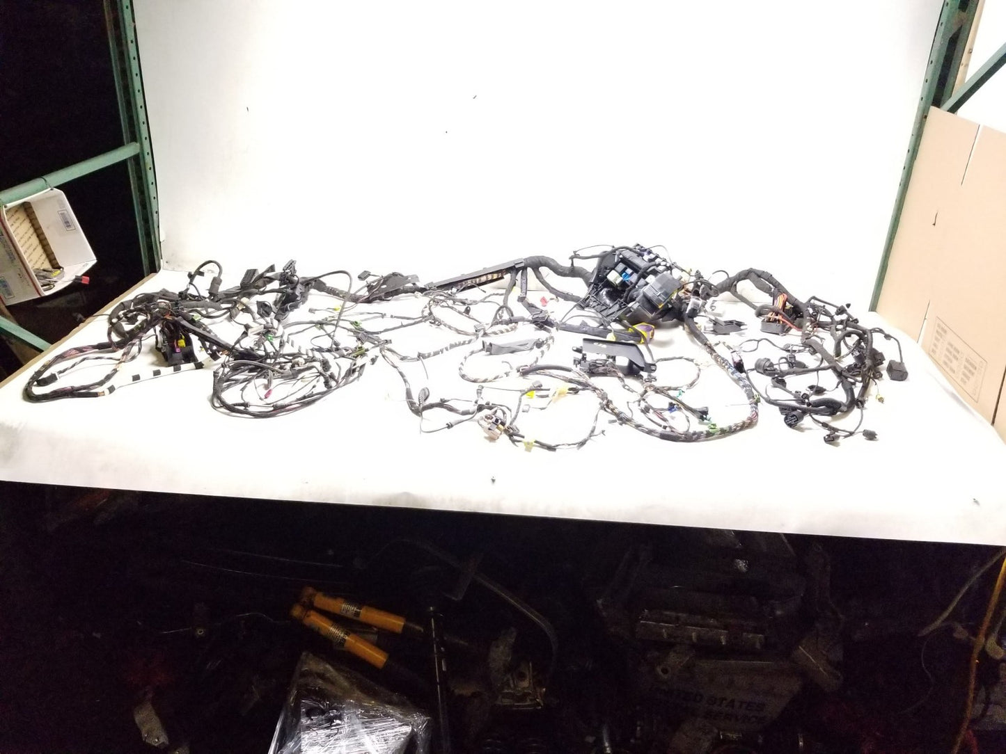 2010 - 2014 VW Golf GTI Interior Floor Wire Harness W/ Body Comfort Module OEM