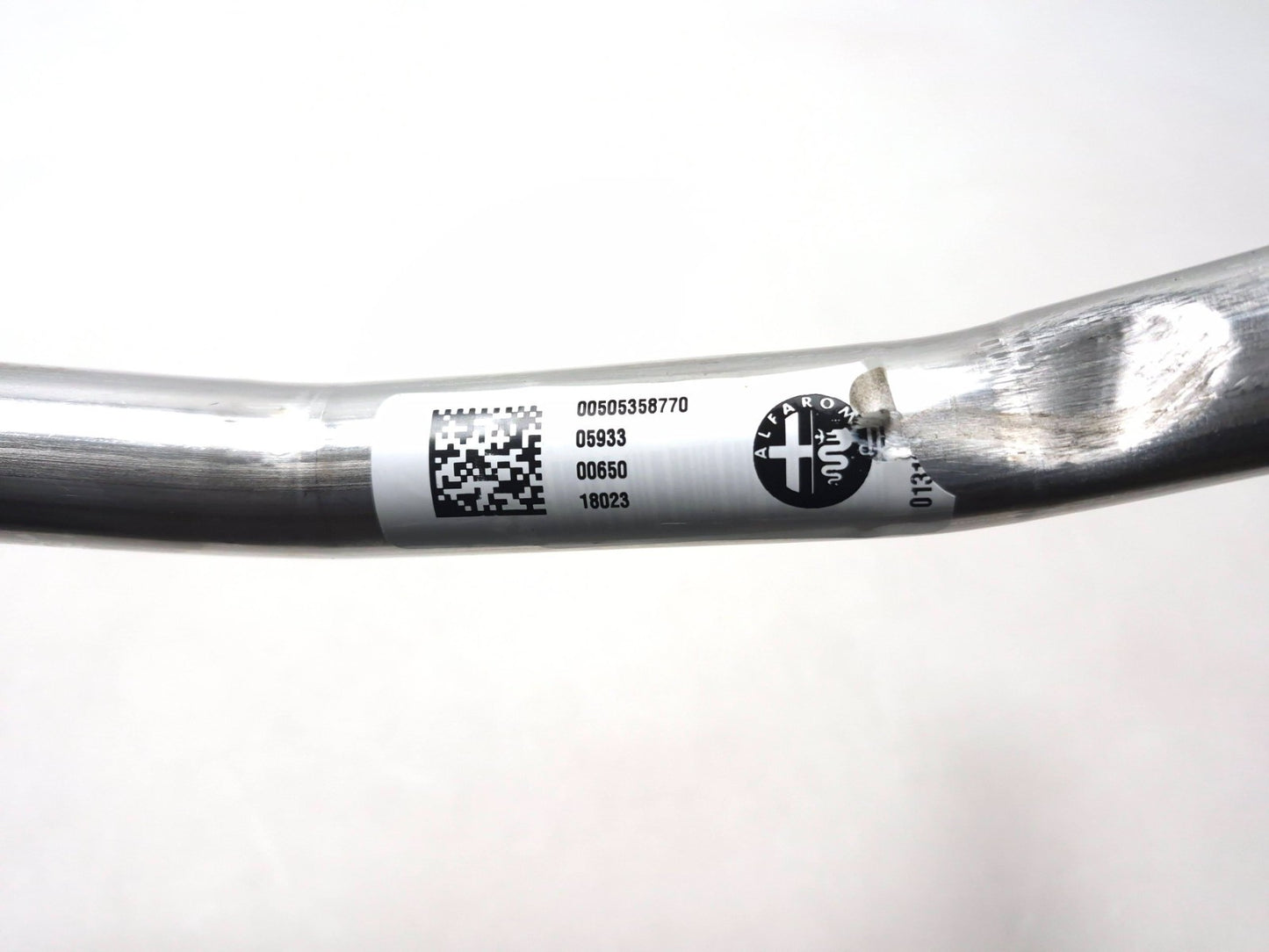 2024 Alfa Romeo Stelvio Fuel Tank Filler Neck Hose Pipe OEM