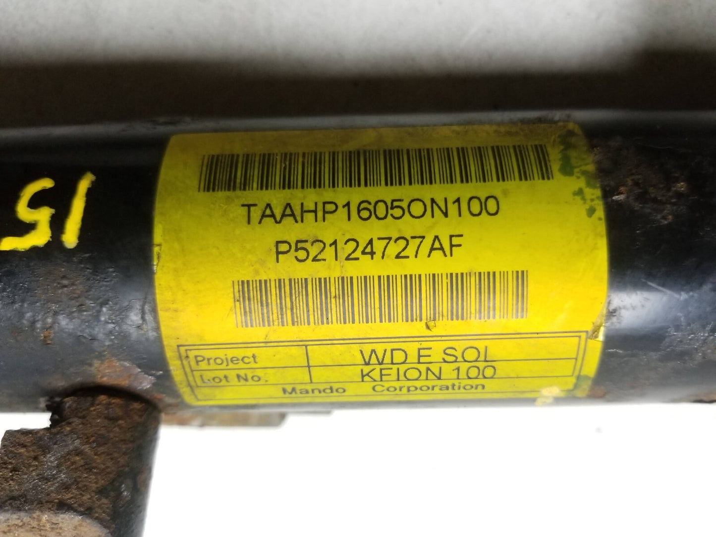 2015 Jeep Grand Cherokee Power Steering Rack And Pinion OEM