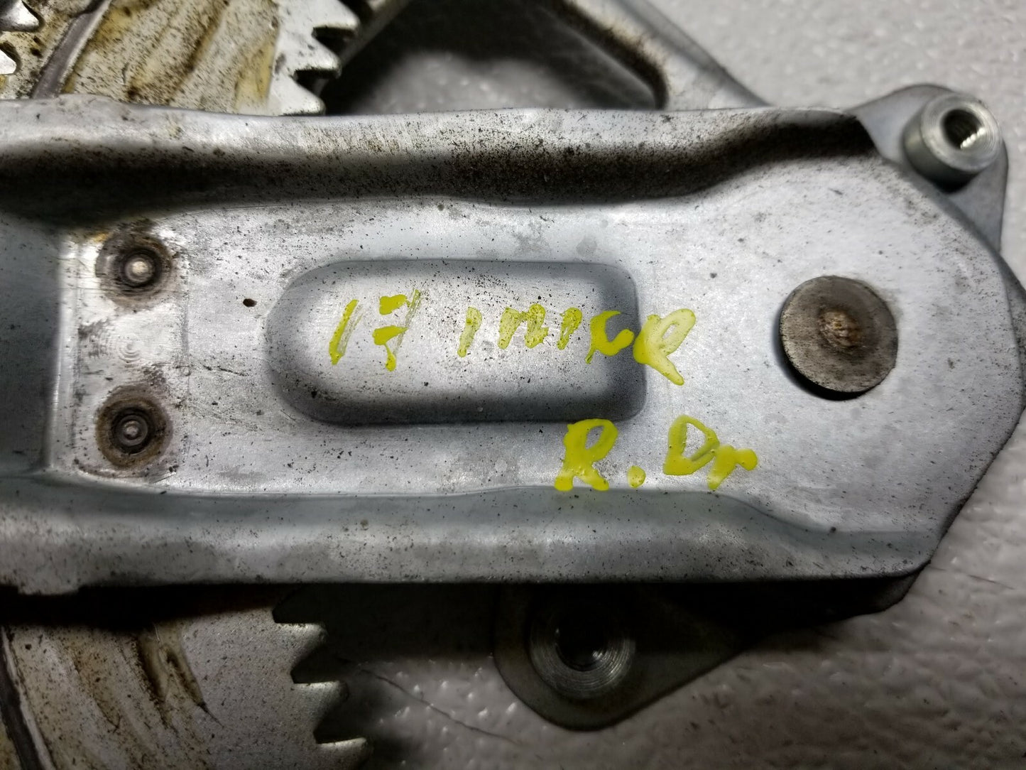 2017 Subaru Impreza Sport Rear Door Window Regulator Motor Driver Side OEM