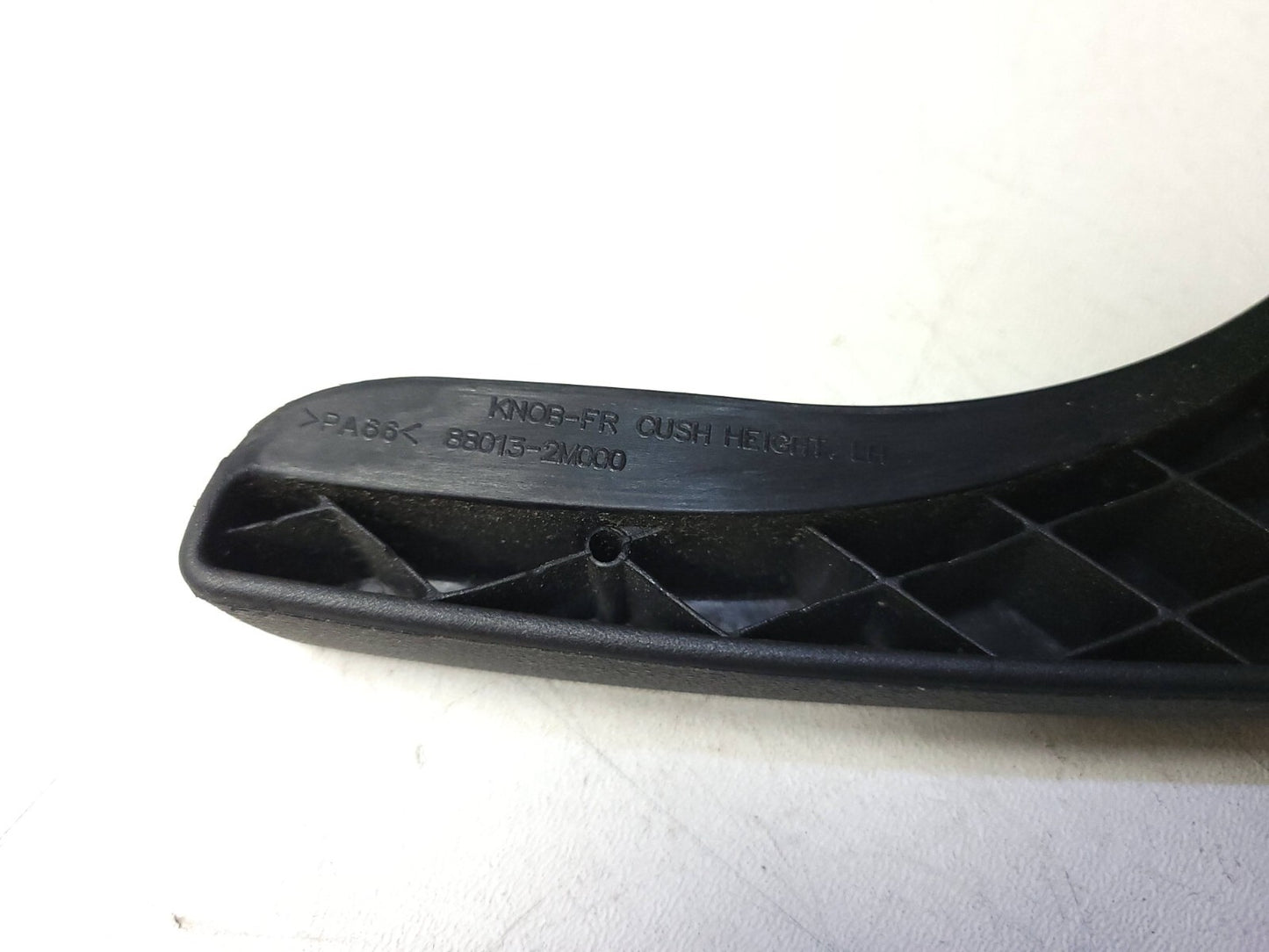 2009 - 2012 Genesis Coupe Front Driver Seat Trim Panel W/ Adjust Knob OEM