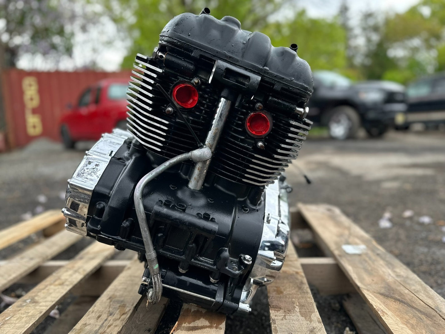 2014 Triumph America Engine Motor OEM 5,083 Miles
