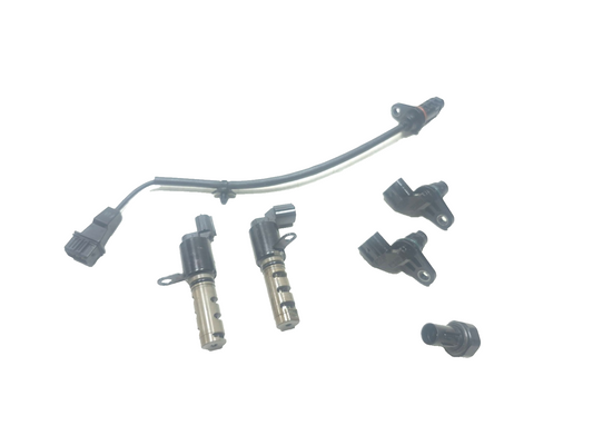 2012 Hyundai Sonata 2.4l Vvt Solenoid & Camshaft & Crankshaft Sensor Set OEM