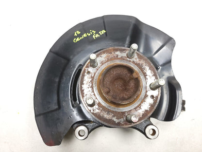 2013 Hyundai Genesis Coupe Front Spindle Knuckle Hub Driver Side Left 2.0t OEM