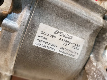 2017 Subaru Impreza A/c Compressor 2.0l OEM