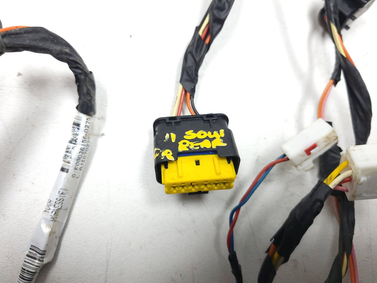 11 12 13 Kia Soul Rear Door Wire Harness Driver Side Left OEM