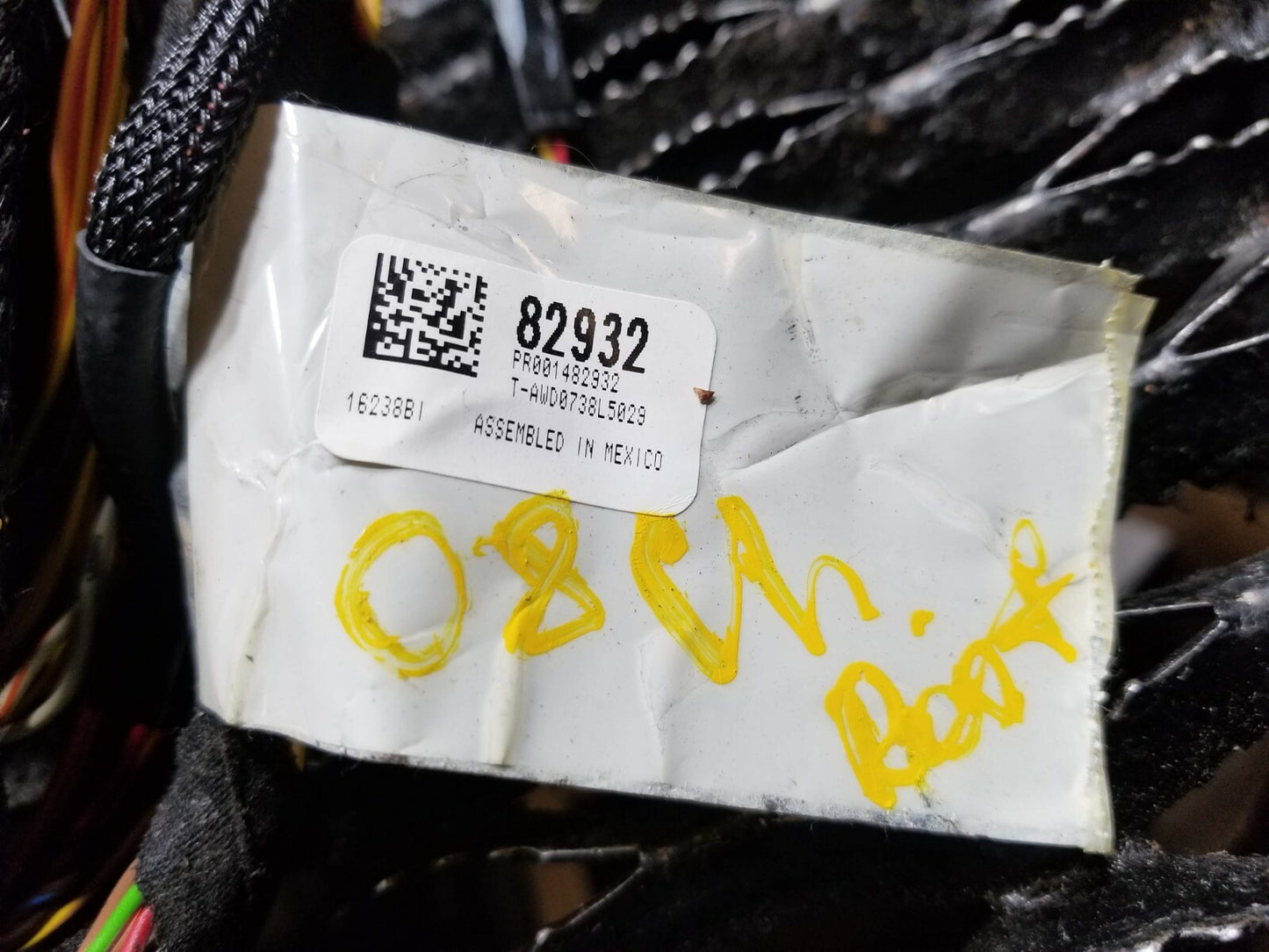 2008 Jeep Grand Cherokee Roof Wire Harness OEM