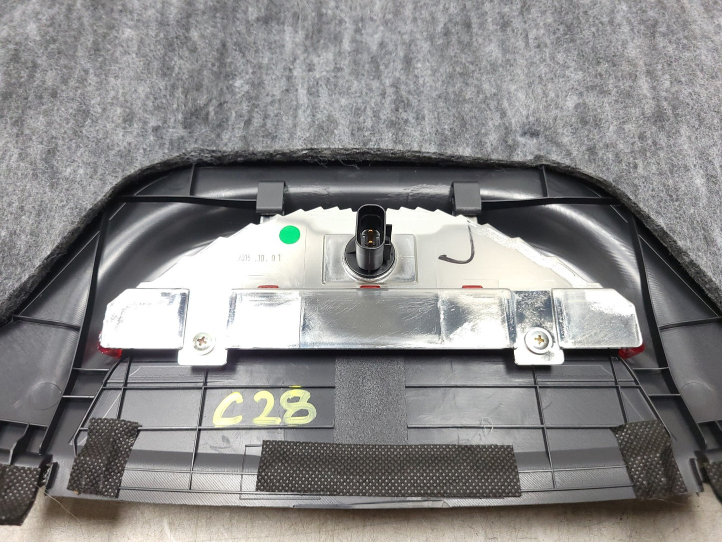 12-17 Hyundai Accent Rear Deck Shelf Panel Package Tray Trim OEM 85610-1r300-9y