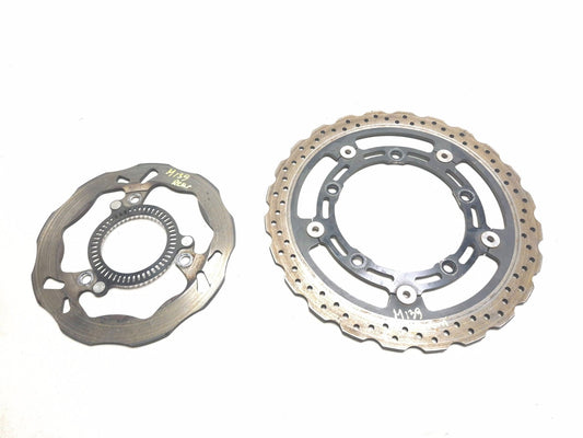 2023 Kawasaki Ninja Ex 400 Brake Disc Rear & Front Pair OEM
