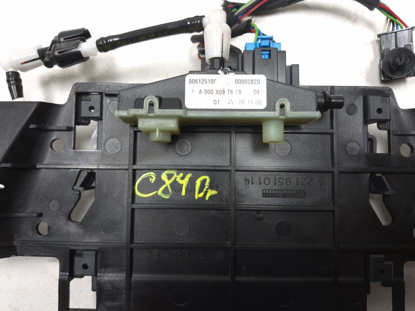 2010 Mercedes S400 Seat Control Module Front Left Driver Side Pair OEM