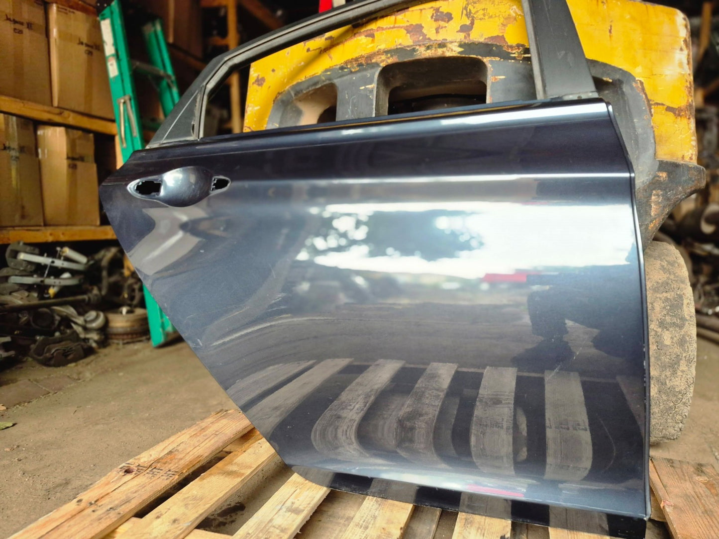 2012 Hyundai Sonata Rear Door Shell Passenger Side Right OEM