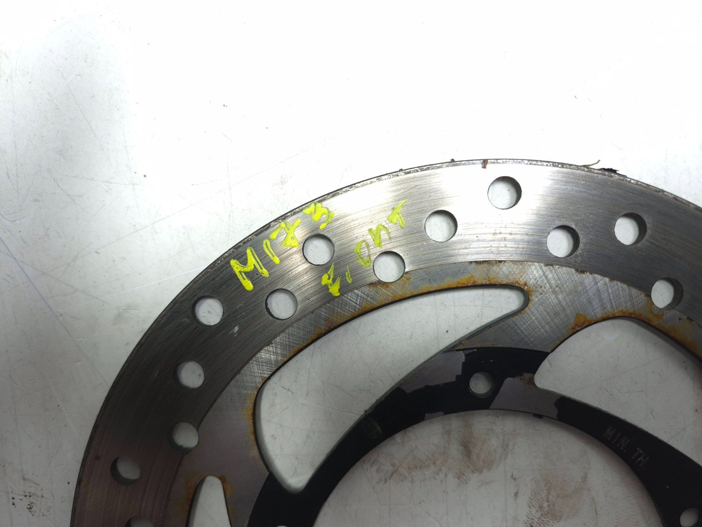 2022 Piaggio Liberty 150 Front Brake Rotor Disc & ABS Ring OEM