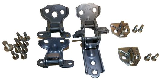 2015 Subaru Forester Front Passenger Door Hinge & Latch 6pcs OEM
